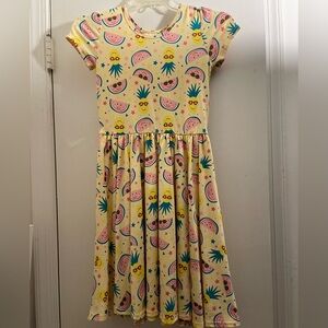 Dot Dot Smile Cap sleeve fruit design